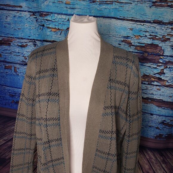 Natural Reflections open front cardigan Large - Picture 2 of 8